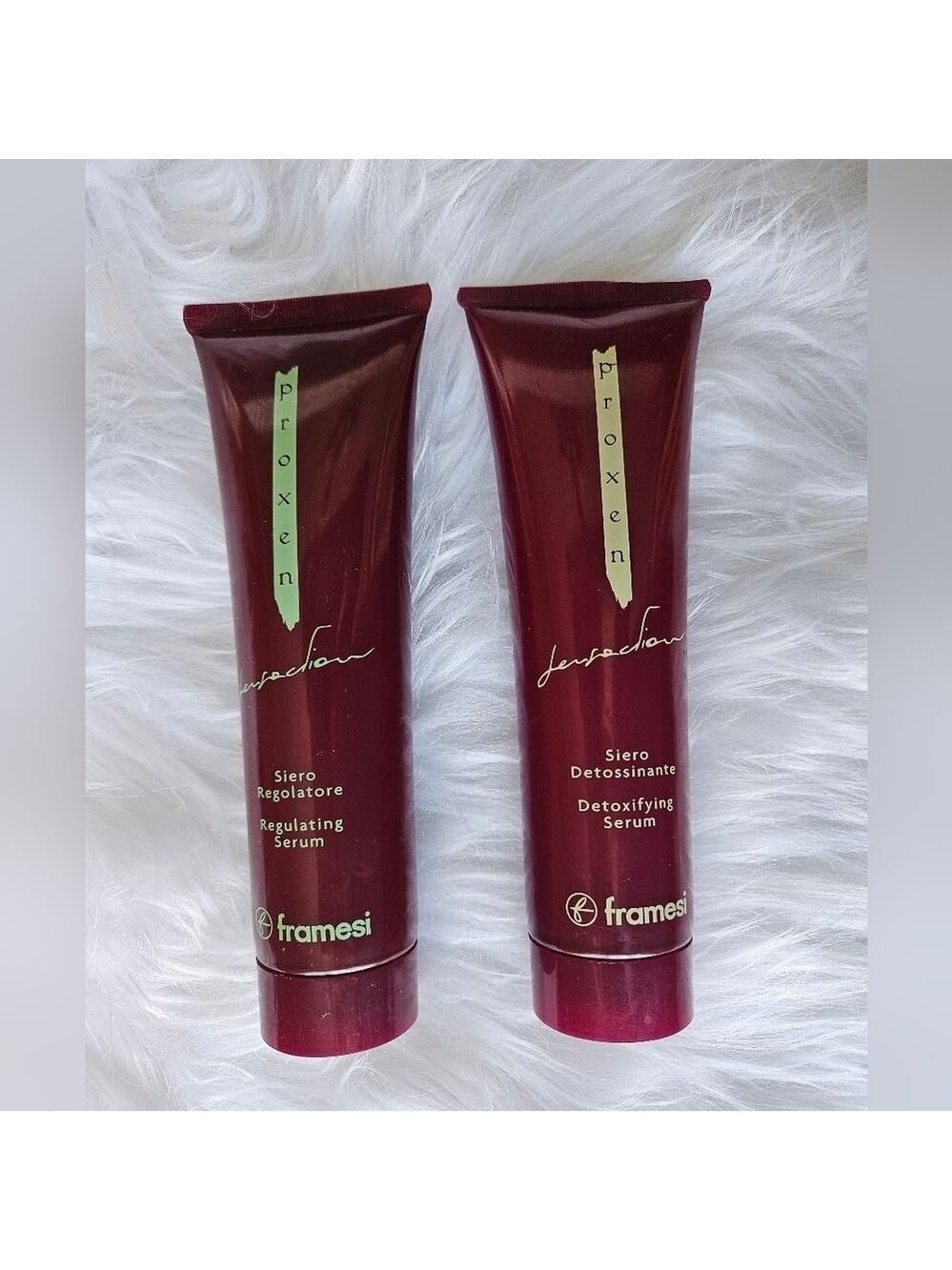 Framesi Proxen Products: Regulating Serum and Detoxifying Serum, Brand New